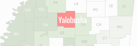 Yalobusha County Map