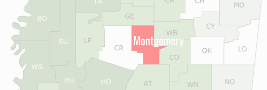 Montgomery County Map